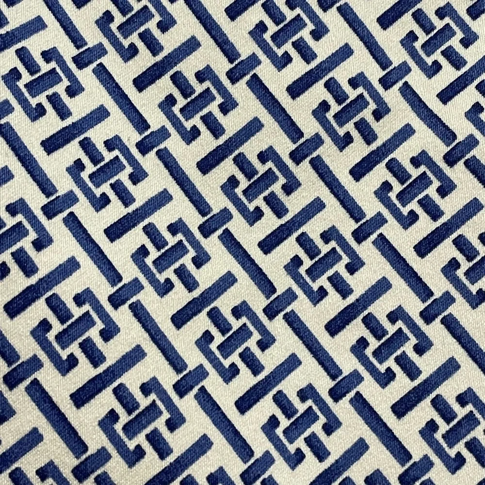 The Limited Size 10 5” Navy & White Weave Patterned Preppy Beach Resort Shorts
